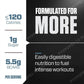 Whey Protein Powder Isolate Cookies Cream 650g of Protein 5.5g BCAAs Less Than 120 Cal Gluten Free