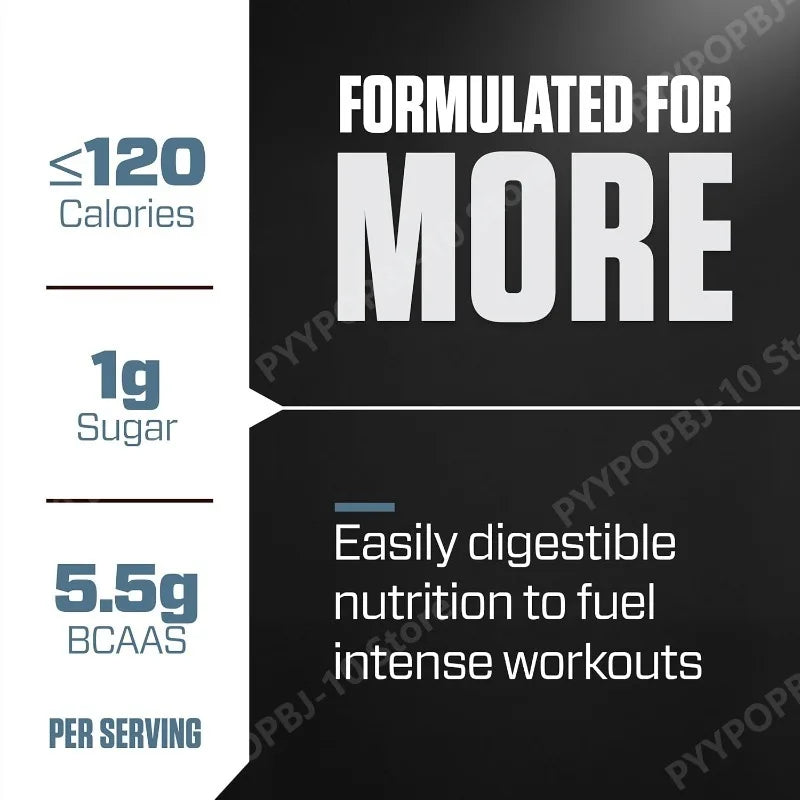Whey Protein Powder Isolate Cookies Cream 650g of Protein 5.5g BCAAs Less Than 120 Cal Gluten Free