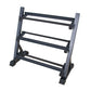 3-Tier Adjustable Dumbbell Storage Rack Indoor Home Gym Strength Training