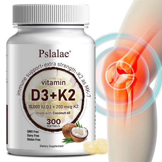 Vitamin D3 K2 Supplement - Helps Maintain Bone Health and Immune Health, Promotes Absorption and Enhances Body Immunity