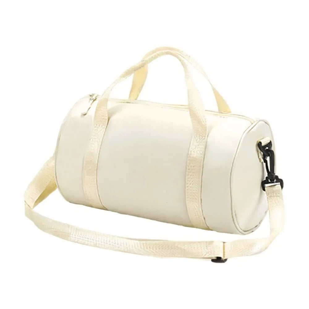 New Mini Gym Bag Solid Color Waterproof Sports Bags Large Capacity Lightweight Yoga Bag for Women