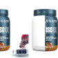 Whey Protein Powder Isolate Cookies Cream 650g of Protein 5.5g BCAAs Less Than 120 Cal Gluten Free