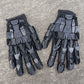 3D Printing Handmade Gluing Punk Mechanical Gloves Vintage Gothic Wearable Hand Armor Unisex Techwear Cosplay Exoskeleton Gloves