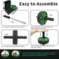 Ab Roller Wheel - Equipment for Abdominal & Core Strength Training, Home Gym Fitness Equipment, Exercise Wheel for Men Women