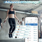 Smart Jump Rope with App Tracking, Tangle-Free Design for Men & Women, Adjustable for Crossfit & Gym