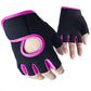 1 Pair Unisex Adjustable Sports Gloves For Autumn And Winter with Anti-slip Silicone Dots for Weightlifting Cycling Squat