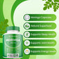 Moringa Capsules - Pure Moringa Powder, Energy, Skin, Immune & Gut Health, Antioxidants, Essential Vitamins & Amino Acids