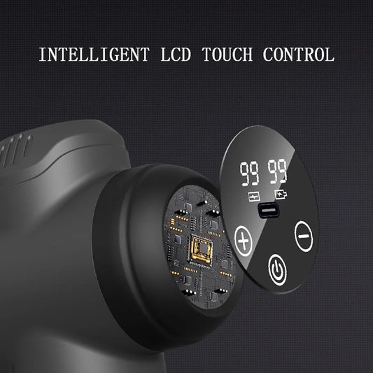 99 Level Massage Gun Fascia Deep Muscle Relax Body Neck Massager Electric Fitness Equipment Noise Reduction Male Female