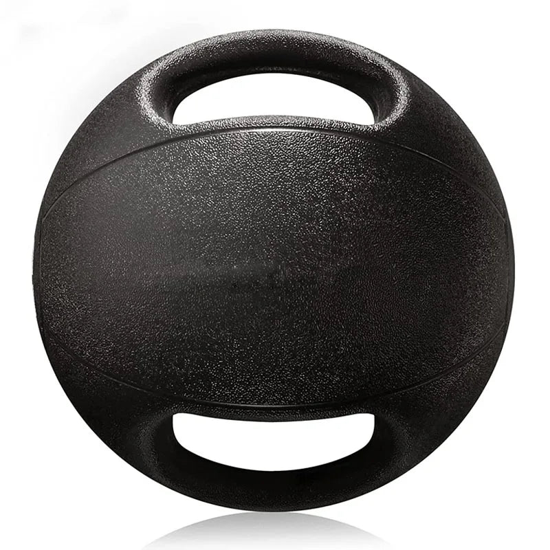 Dual Grip Medicine Balls 6lb 8lb 10lb 12lb Grip Weighted Ball for Exercise Fitness Gym Double Handle Medicine Ball