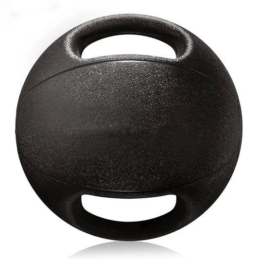 Dual Grip Medicine Balls 6lb 8lb 10lb 12lb Grip Weighted Ball for Exercise Fitness Gym Double Handle Medicine Ball