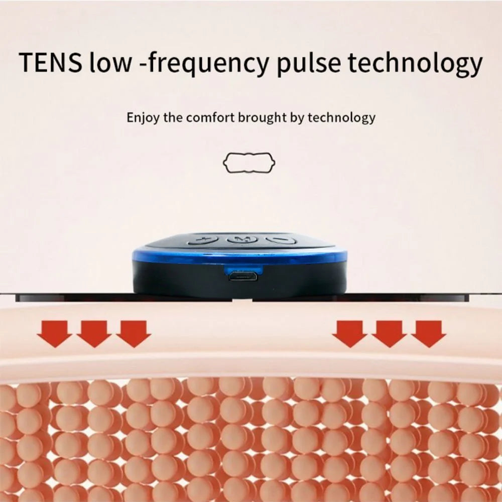 LCD Display EMS Neck Massage Electric Massager Cervical Neck Back Patch 8 Mode Pulse Muscle Stimulator Portable Relief Pain