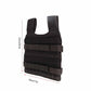 20kg Loading Weighted Vest Adjustable Loading Weight Jacket Boxing Running Sling Weight Training Workout Fitness Exercise Vest