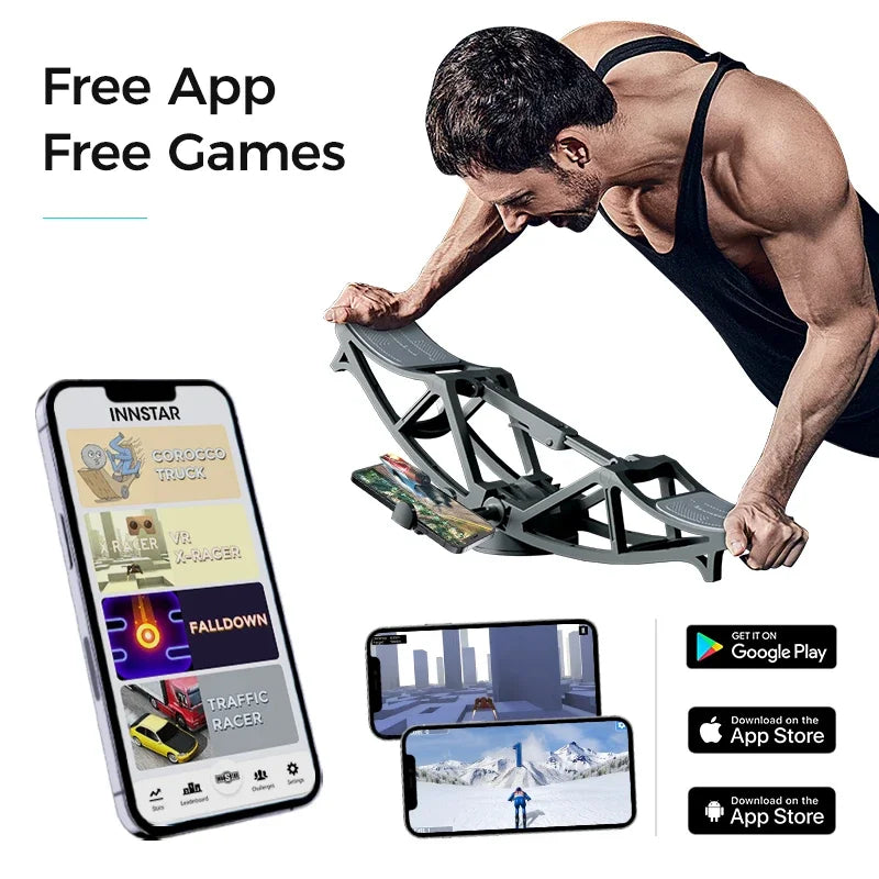 Innstar Push Up Bar Push-ups Stands Board for Bodybuilding Chest Muscles Strength Training Home Gym Push Up Board