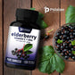 Elderberry, Vitamin C + Zinc - Supports The Immune System, Antioxidant Properties, Promotes Energy Production - 120 Capsules