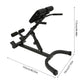 150kg/330lbs 5 Position Home Fitness Workout Roman Chair Hyperextension Back Extension Bench Adjustable