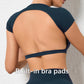 Hearuisavy Summer Sports Shirts Breathable Workout Tops Fitness Sportswear Backless Yoga Clothing Sport Crop Tops Women Gym Top