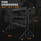 Dumbbell Rack Stand, Multifunctional Barbell Rack Weight Rack for Dumbbells, Heavy Duty Weight Storage Organizer Dumbbell Storag
