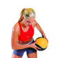 4lb Rubber Medicine Ball, Textured Grip for Strength Training, CrossFit & Gym Workouts, Durable & Bounce Resistant