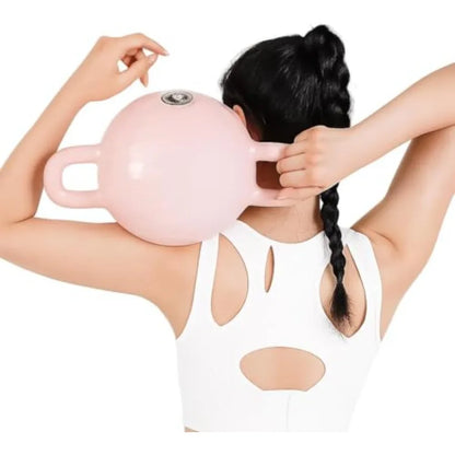 2-12 Lbs Soft Adjustable Kettlebell for Women - Water Filled Strength Training Kettlebells - Dual-Handle Design Water Weight Ba