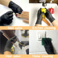 60/120PCS Disposable Black Nitrile Gloves Mixed Nitrile Gloves Home Cleaning Hairdressing Bathroom Kitchen Pet Bathing Cleaning