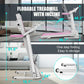 Compact Folding Treadmill for Home - 2.5HP Quiet Motor, 3-Level Incline, 7.5 MPH, Shock Absorption, Space-Saving Running & Walki