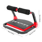 Mini Abdominal Exerciser for Home Gym, Ab Roller with Thick Padding Supports 264.55 lbs Compact Portable Design for Core Workout