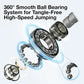 Cordless Gravity Jump Rope, Smart Jump Rope with Counter for Gym, Fat Burning & Calorie Burn, APP Data Analysis, Home Workout