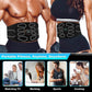 EMS Waist Abdominal Trainer Belt Muscle Stimulator Abs Muscle Toner Display Fat Burn Body Slimming Weight Loss Fitness Massage