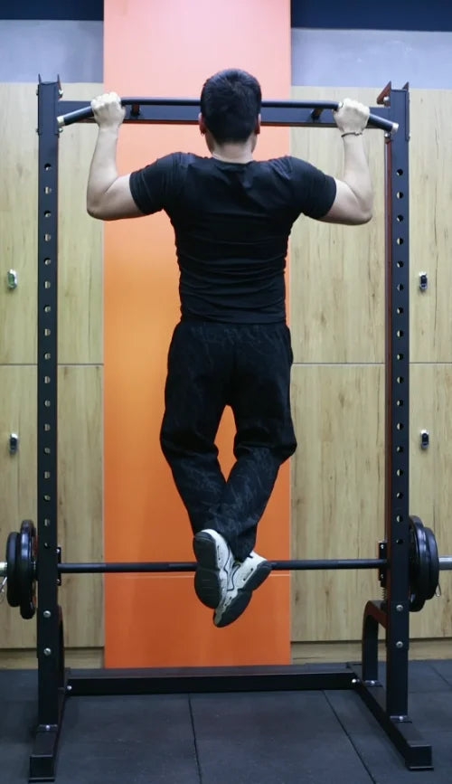 Smith Machine Squat Rack Pull-Up Trainer Multi-Functional Squat Bench Press Barbell Rack Strength Training Equipment