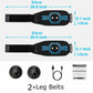 EMS Belt Massage Set Abdominal Fitness Device Intelligent Belt Full Body Muscle Stimulation Trainer USB Charging Version