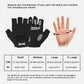 GOUNOD 1 pair of half-finger sports gloves, anti-slip and breathable sports gloves, weightlifting and yoga, comfortable fitness