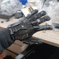 3D Printing Handmade Gluing Punk Mechanical Gloves Vintage Gothic Wearable Hand Armor Unisex Techwear Cosplay Exoskeleton Gloves