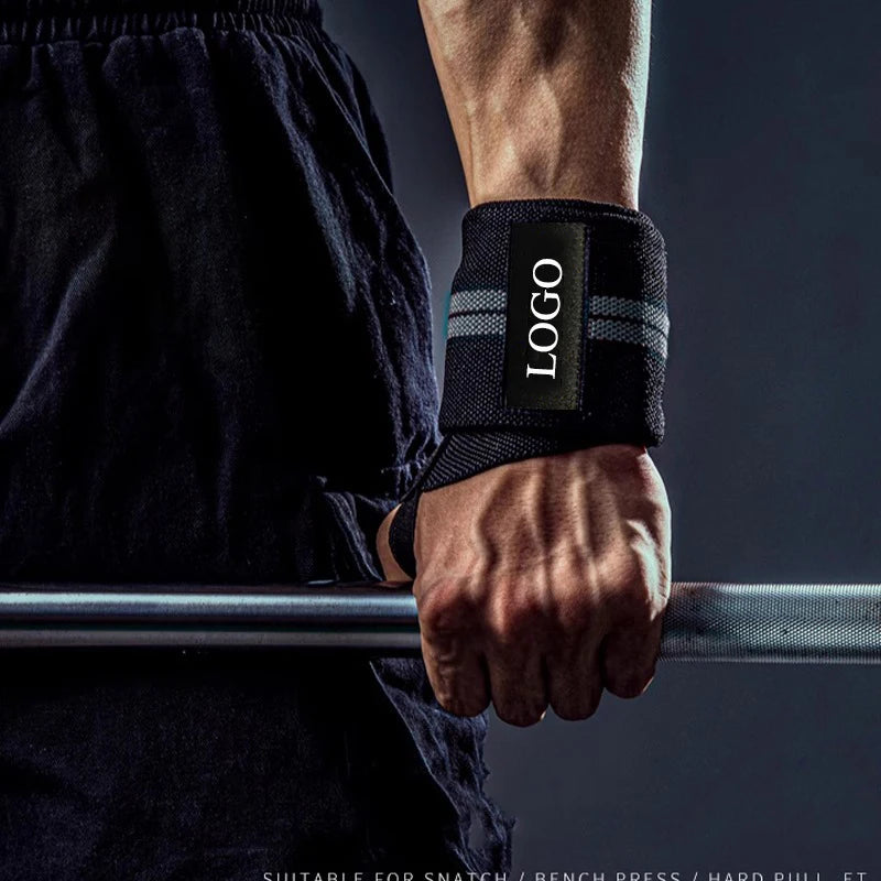 Soft Wristband Wrist Support, Powerflifting wrist straps, Heavy Duty, Strength, Weightlifting Lifting Wrist Wraps, 1 Pair