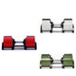 Colorful Paint Adjustable Dumbbell, Gym Fitness Dumbbells, Incremental Cast Iron, New, 36kg, 2kg Increased