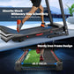 Folding Treadmill with Incline for Home 330 lbs Weight Capacity 3.5HP Quiet Motor 3Level Adjustable Incline Wide Running Belt 4