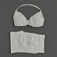 2 Piece Sports Gym Set Strappy Bra Yoga Underwear Short Sport Leggings Bicycle Running Sportswear Woman Seamless Yoga Set
