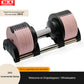 Newly designed 50KG adjustable dumbbell, 2KG incremental quick disassembly, men's heavy-duty dumbbell, adjustable dumbbells set