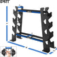 Heavy-Duty Dumbbell Rack with 400 lbs Capacity, Space-Saving A-Frame Design for Home Gym Storage