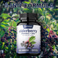 Elderberry, Vitamin C + Zinc - Supports The Immune System, Antioxidant Properties, Promotes Energy Production - 120 Capsules