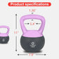 Soft Kettlebell 10.15lbs Kettlebell Set Shook Resistance Base Anti Slip Hand Kettlebell Weights for Women and Men Home Workout