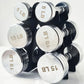 3、4 Tier Heavy Duty Dumbbell Rack, Weight Plate Storage Stand, Compact Home Gym Organizer for Dumbbells & Barbells