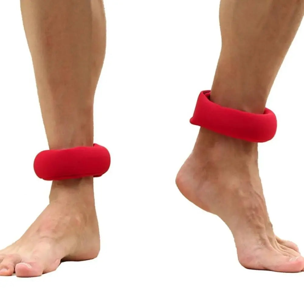 2Pcs 1LB Weight Ankle Weights Breathable Material Durable Construction Wrist Weights Weight-Bearing Fitness Comfortable Design