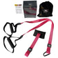 Suspension Training Strap Fitness Strength Power Suspension Trainer Adjustable Yoga Strap Wall Mount Professional Tensioner