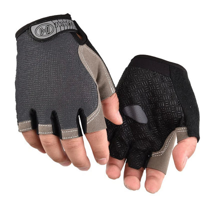 Mtb Gloves Cycling Breathable Gym Workout Gloves for Men Women Half Finger Non-slip Weight Lifting Motorcycle Fitness Gloves