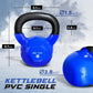 Kettlebell, 40LB Vinyl Coated Cast Iron Strength Training Kettlebells for Home Gym Exercises, Fitness, Full Body Workout Equipme