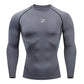 Men Running Compression  Short Sleeve Sport Tees Gym Fitness Sportshirts Male Jogging Tracksuit Homme Athletic Shirt Tops  902