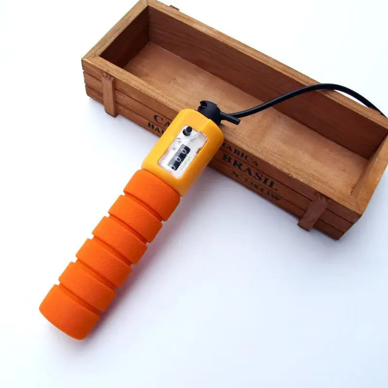 Professional Sponge Electronic Counting Jump Rope Pattern Jump Rope Student Middle School Fitness Jump Rope Fitness Professional