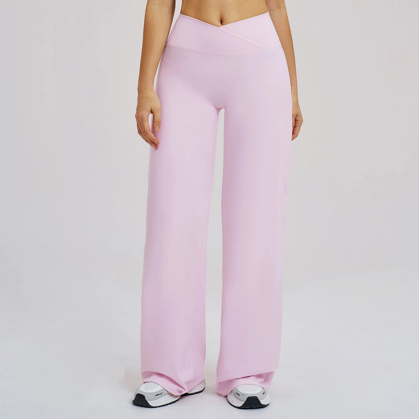 Women's High Waisted Yoga Pants Flared Leggings Workout Casual Wear Comfortable Activewear Running Fitness Sports Wide-leg Pants