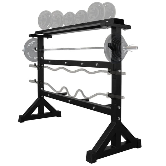 Dumbbell Rack Stand, Multifunctional Barbell Rack Weight Rack for Dumbbells, Heavy Duty Weight Storage Organizer Dumbbell Storag