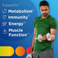 Centrum Multivitamin for Men and Mineral Supplements, Energy Support, Muscle Mass, Immune System, Antioxidants
